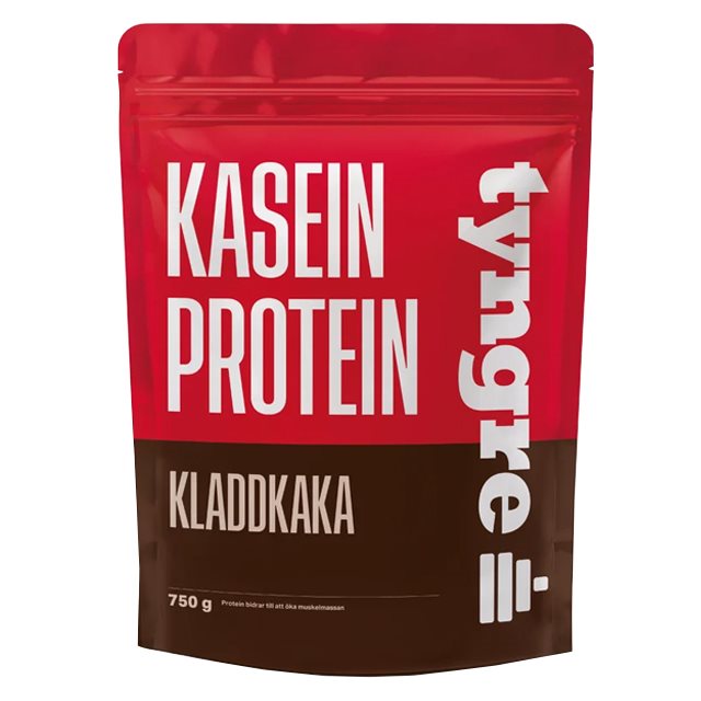 Tyngre Kasein Kladdkaka 750g | Kosttillskott - Proteinpulver - Kaseinprotein | Gymkraft