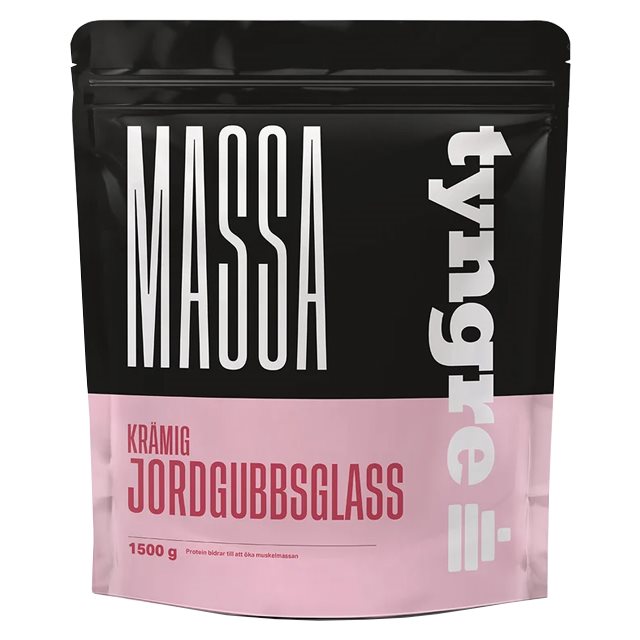 Product Image for Tyngre massa krämig jordgubbsglass 1500g