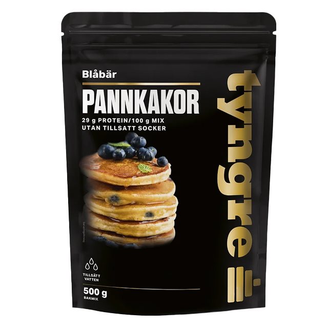 Tyngre Pannkaksmix Blåbär 500g