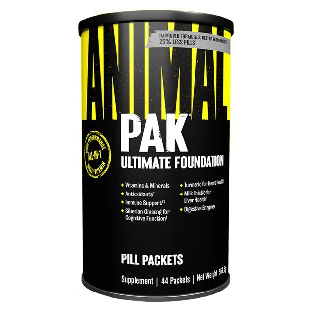 Universal Nutrition Animal Pak 44 Portioner | Kosttillskott - Vitaminer & Mineraler | Gymkraft