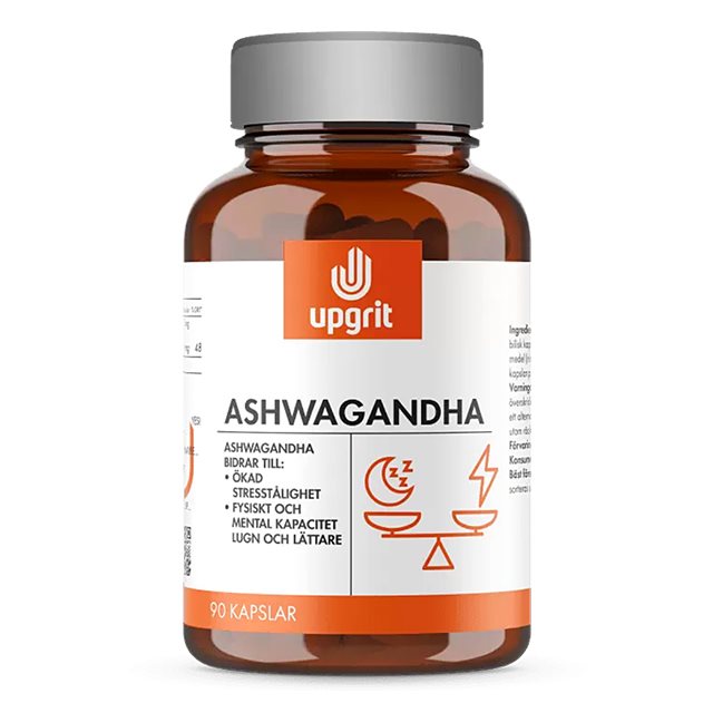Upgrit Ashwagandha 60 kapslar