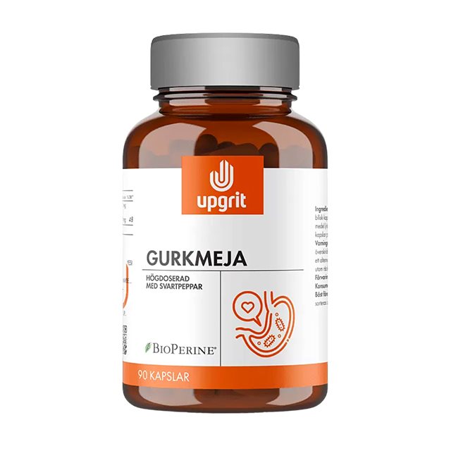 Upgrit Gurkmeja 90 kapslar | Kosttillskott - Vitaminer & Mineraler - Antioxidanter | Gymkraft