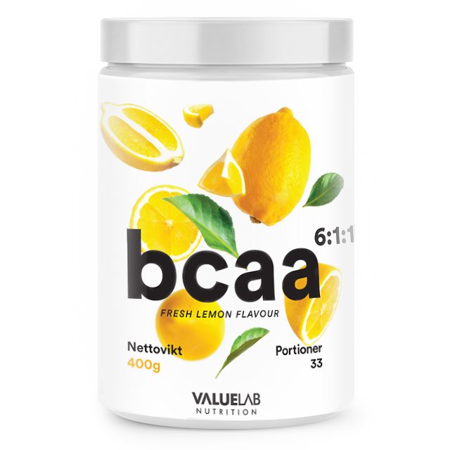 Valuelab BCAA Fresh Lemon 400g | Kampanjer 1 - Kalasdeal! Valuelab BCAA - 3 för 499 kr | Gymkraft