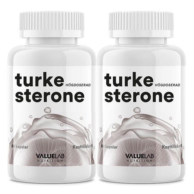 Valuelab Turkesterone 2x60 kapslar | Kampanjer 1 - Kampanj! Köp minst 3 - Få 15% EXTRA rabatt! | Gymkraft