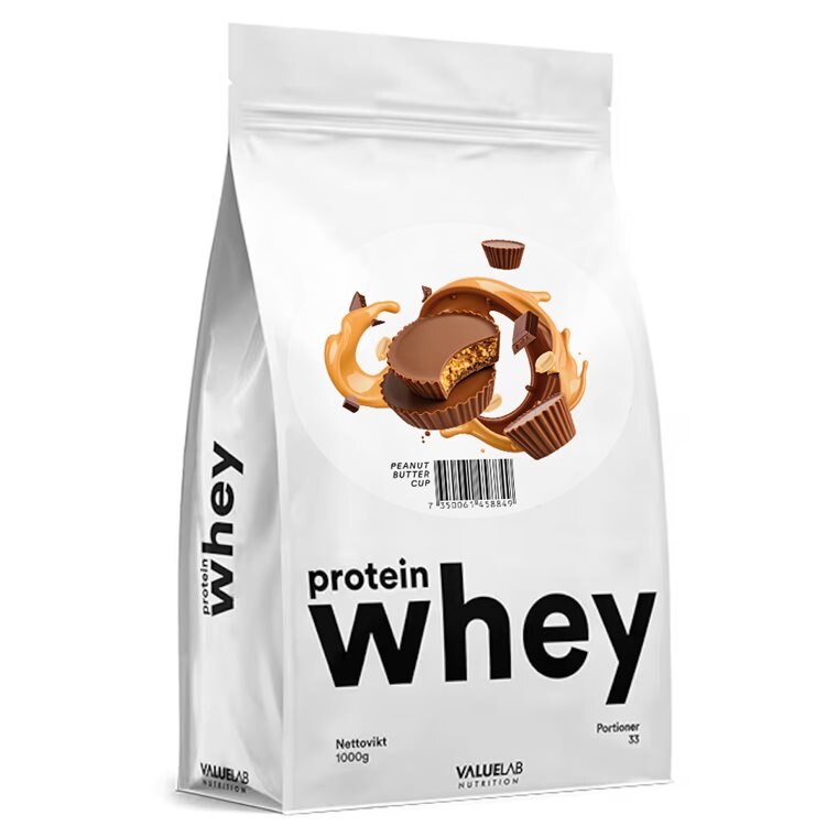 Product Image for Proteinpulver - Valuelab -  Whey Peanut Butter Cup 1kg