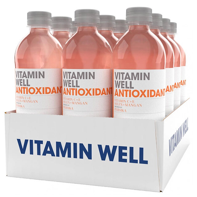 Product Image for Vitamin well antioxidant persika 12x500ml