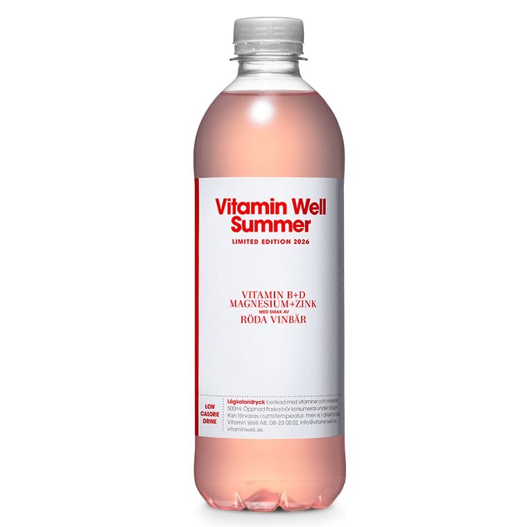 Vitamin Well Summer 500ml | Varumärken - Vitamin Well | Gymkraft