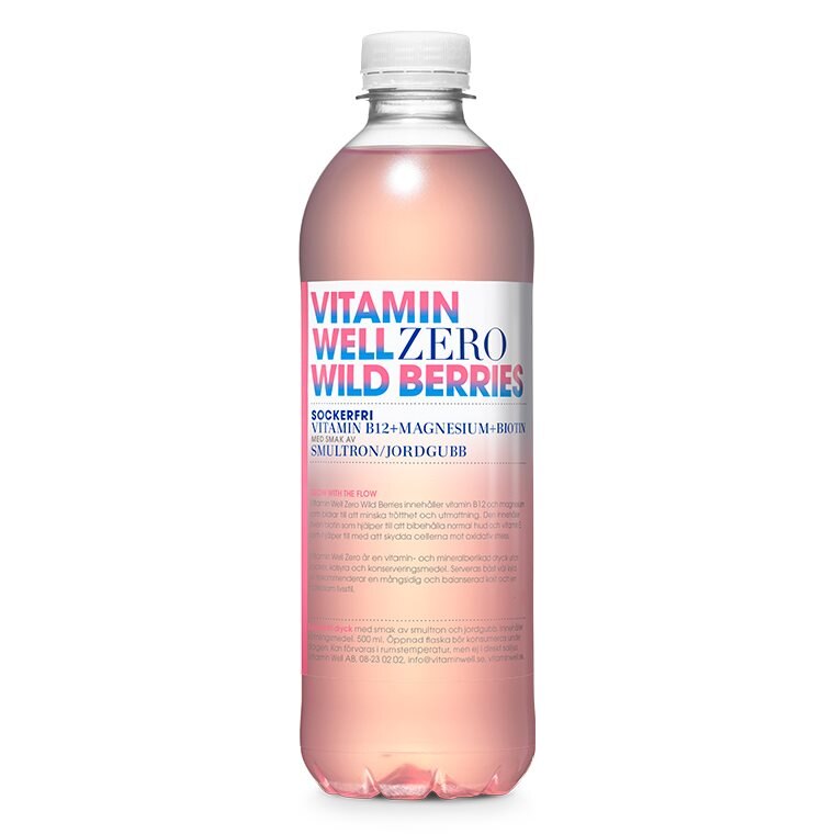 Product Image for Vitamin well zero wild berries 500ml