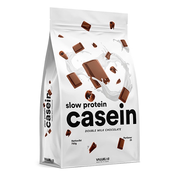 Valuelab Casein Double Milk Chocolate 750g | Kampanjer 1 - Kampanj! Köp minst 3 - Få 15% EXTRA rabatt! | Gymkraft