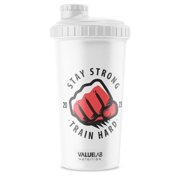 Valuelab Shaker Stay Strong White 700ml