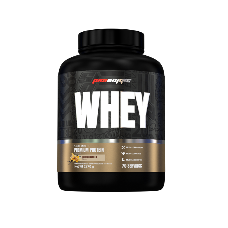 Pro Supps Whey Vanilla 2,27kg | Kosttillskott - Proteinpulver - Vassleprotein - Whey 100 | Gymkraft