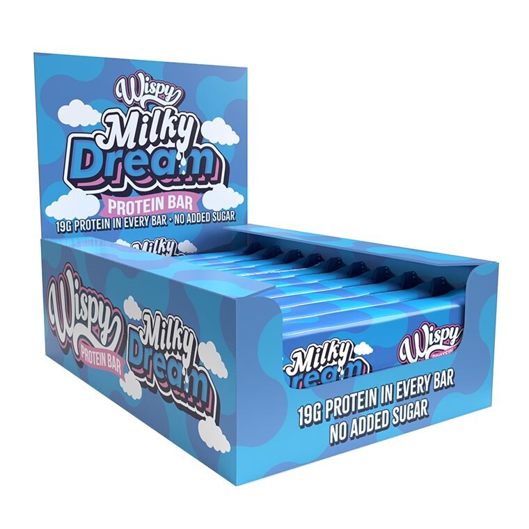 Wispy Proteinbar Milky Dream 10x55g | Kosttillskott - Bars - Proteinbars | Gymkraft