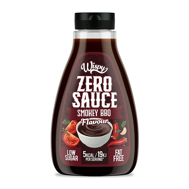 Wispy Zero Sauce Smokey BBQ 440g | Hälsokost - Livsmedel - Kalorifria såser | Gymkraft