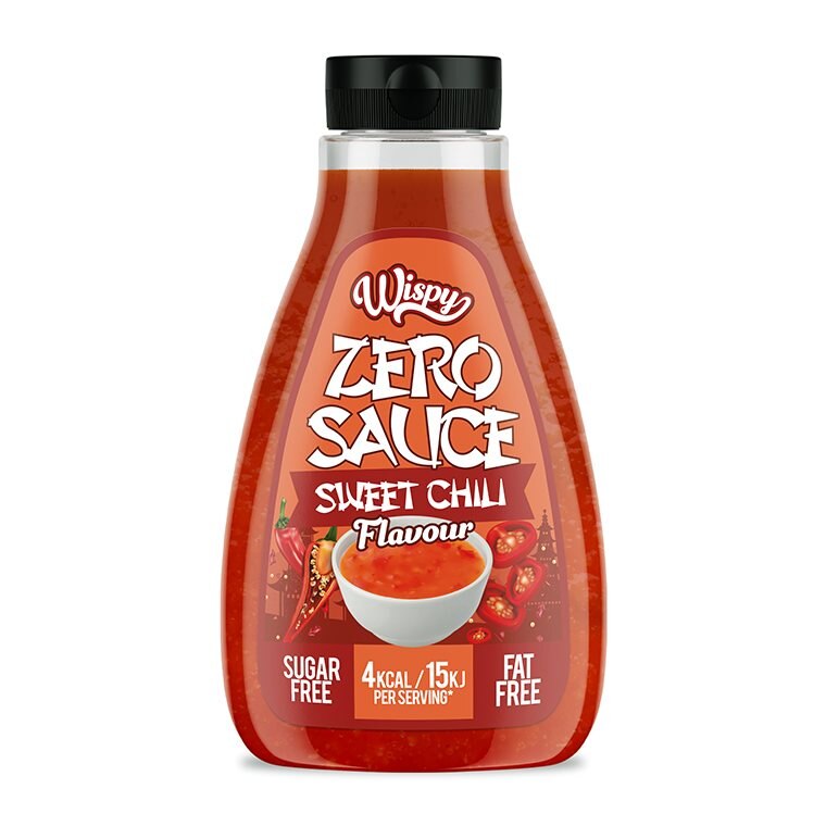 Wispy Zero Sauce Sweet Chili 440g | Hälsokost - Livsmedel - Kalorifria såser | Gymkraft