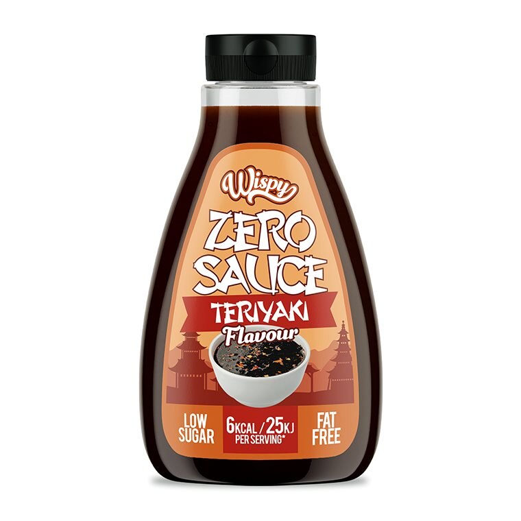 Wispy Zero Sauce Teriyaki 440g | Hälsokost - Livsmedel - Kalorifria såser | Gymkraft