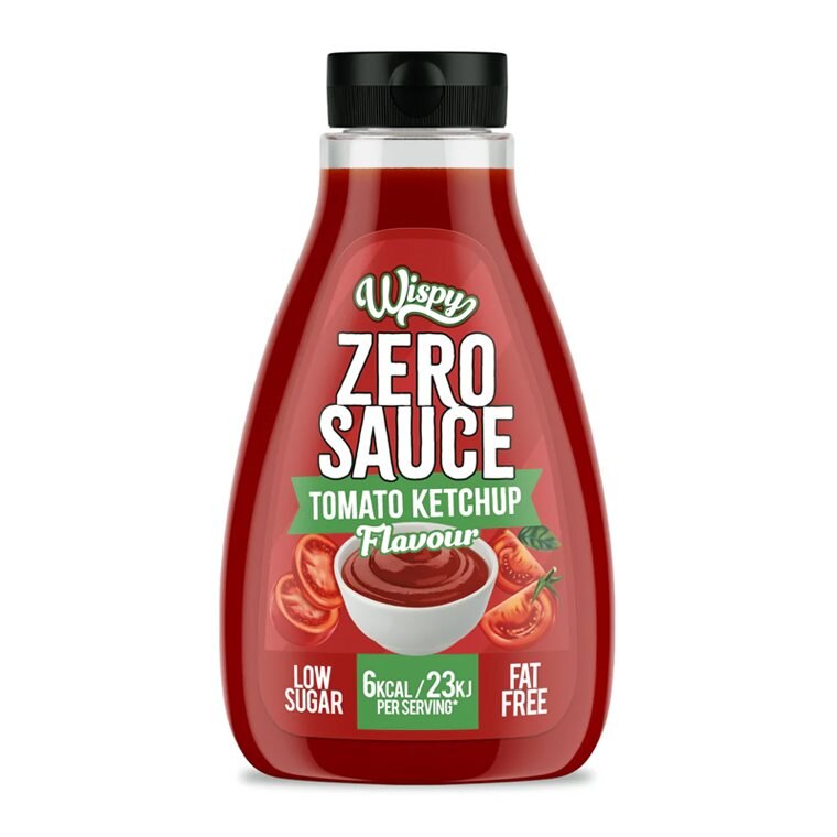 Wispy Zero Sauce Tomato Ketchup 440g | Hälsokost - Livsmedel - Kalorifria såser | Gymkraft