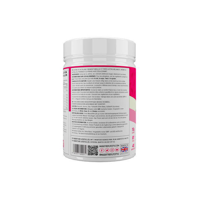 Naughty Boy Cream of Rice Strawberry Cheesecake 1kg