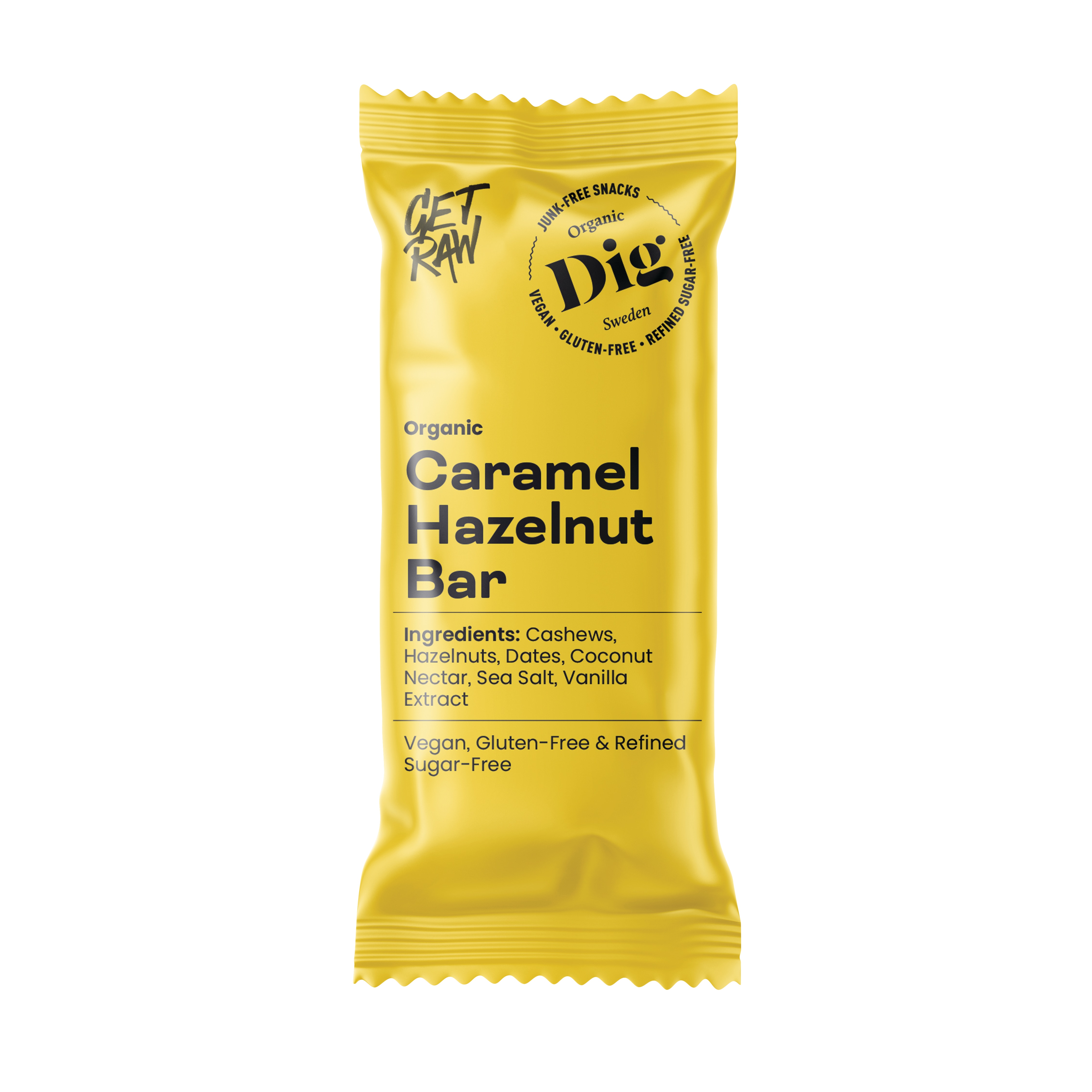 DIG Caramel Hazelnut Bar 42g