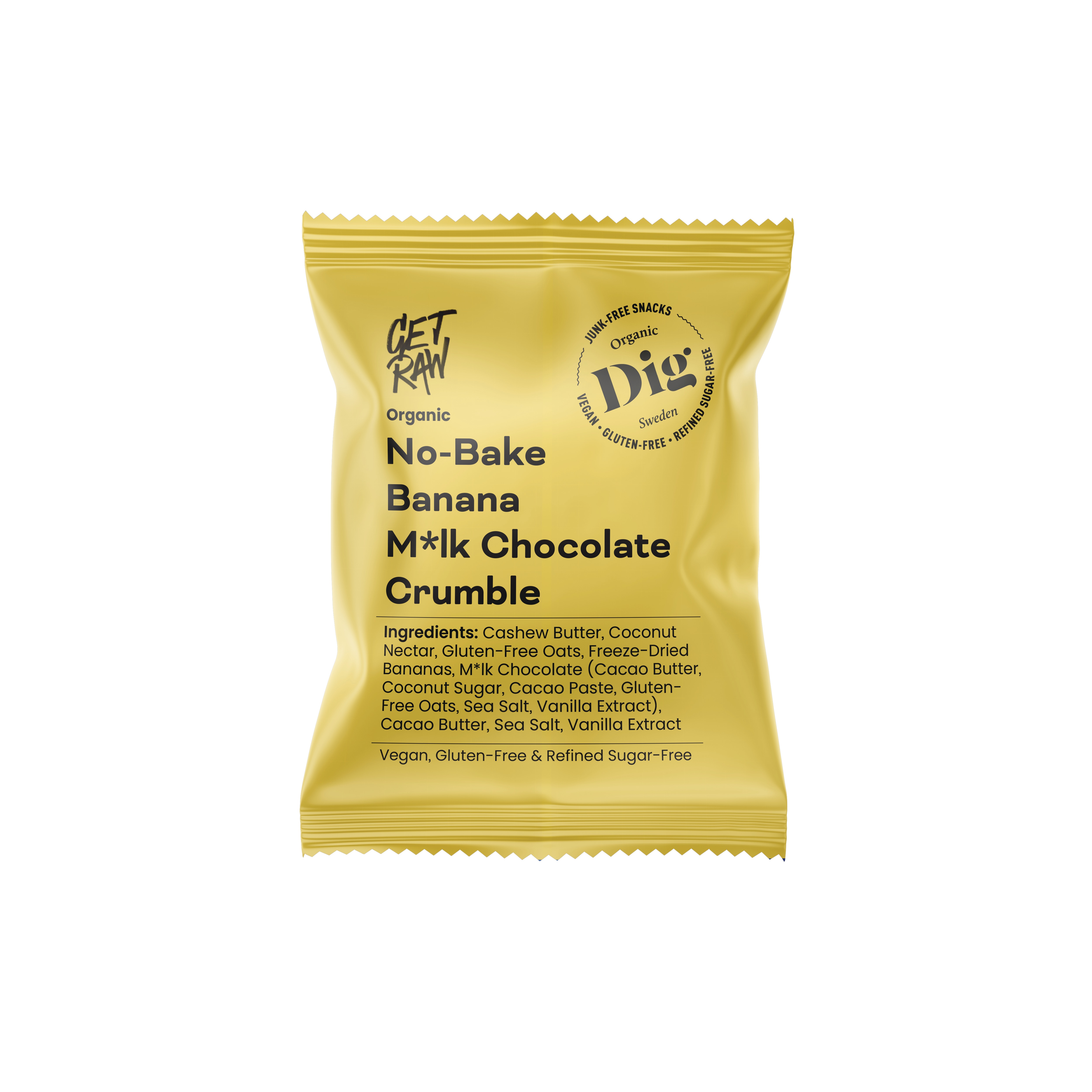 DIG No-Bake Banana M*lk Chocolate Crumble 35g