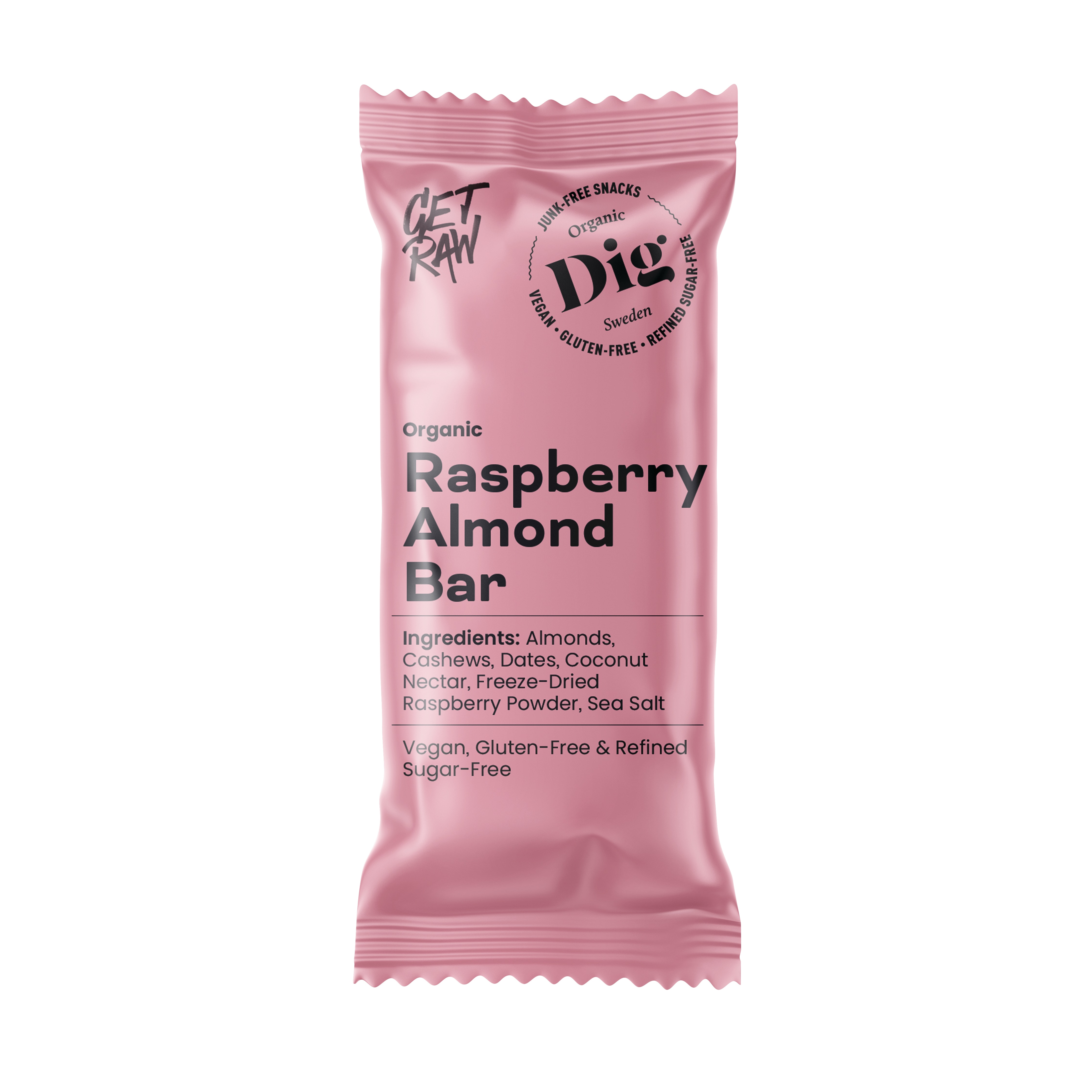 DIG Raspberry Almond Bar 42g