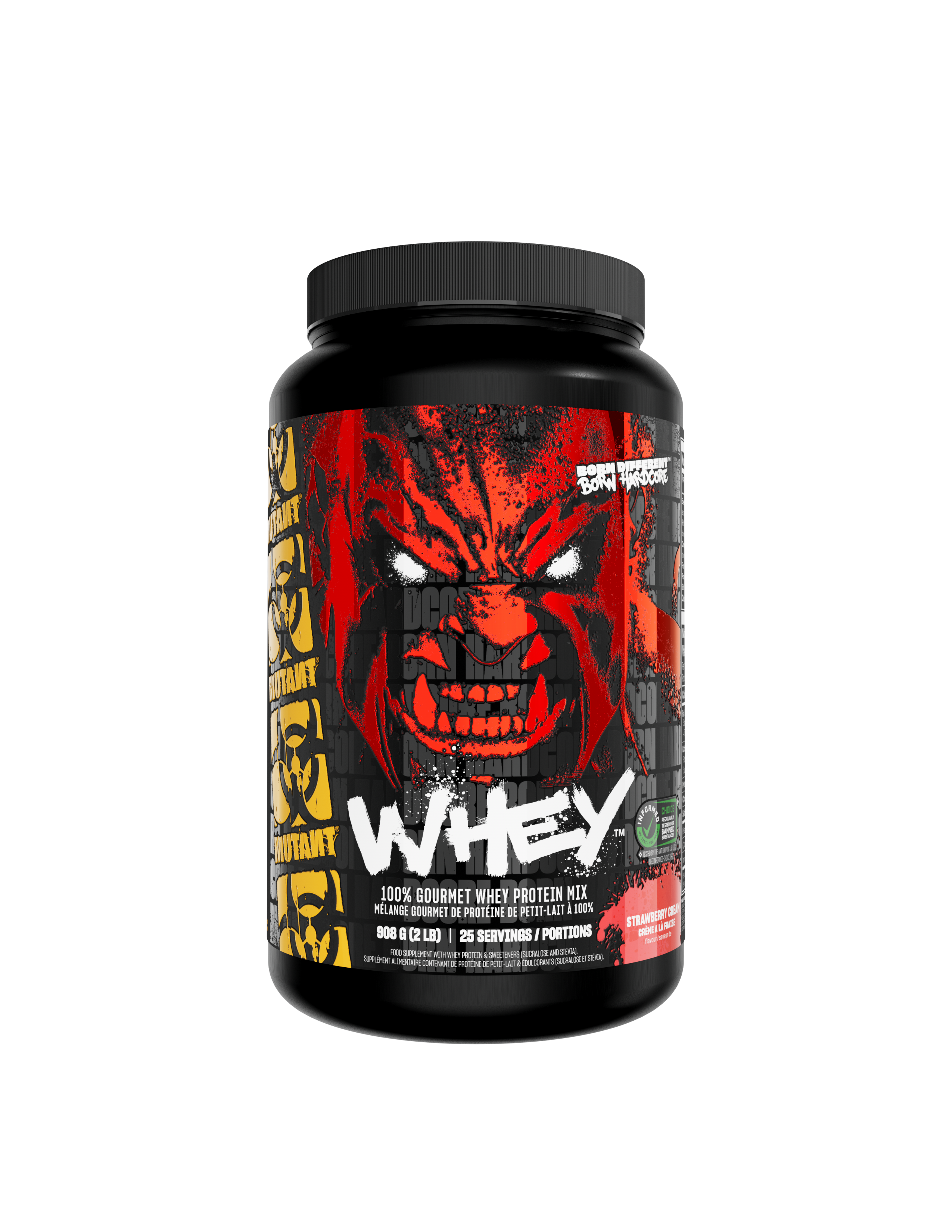 Mutant Whey Strawberry Cream 908g