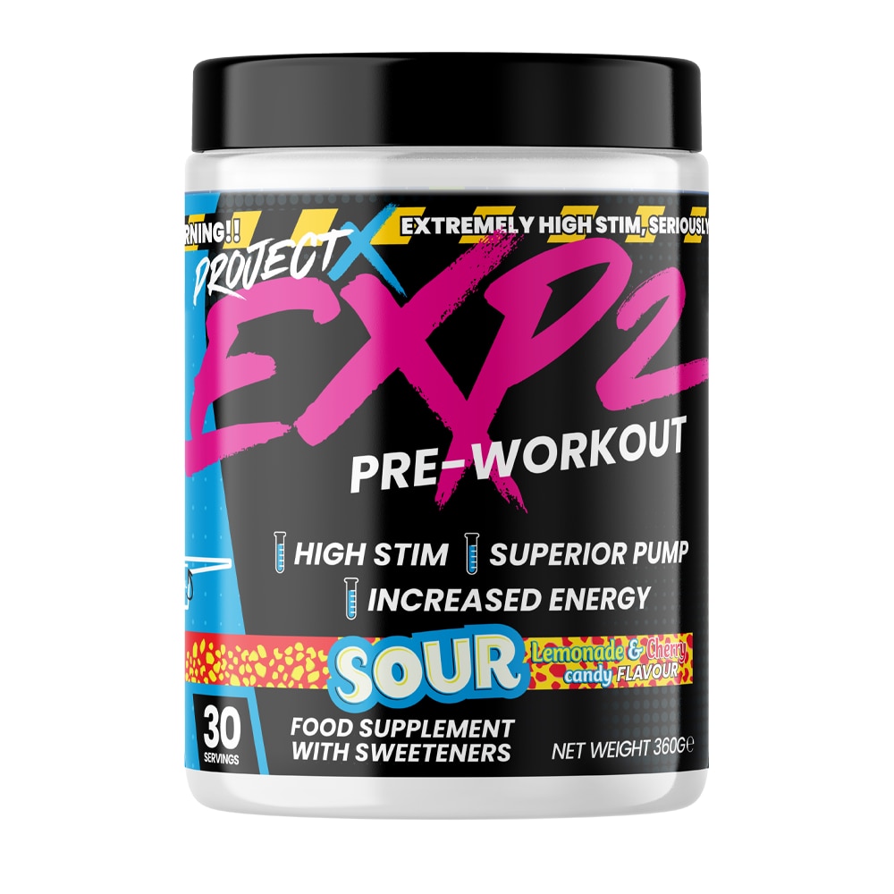 Project X EXP2 Sour Lemonade & Cherry Candy 360g