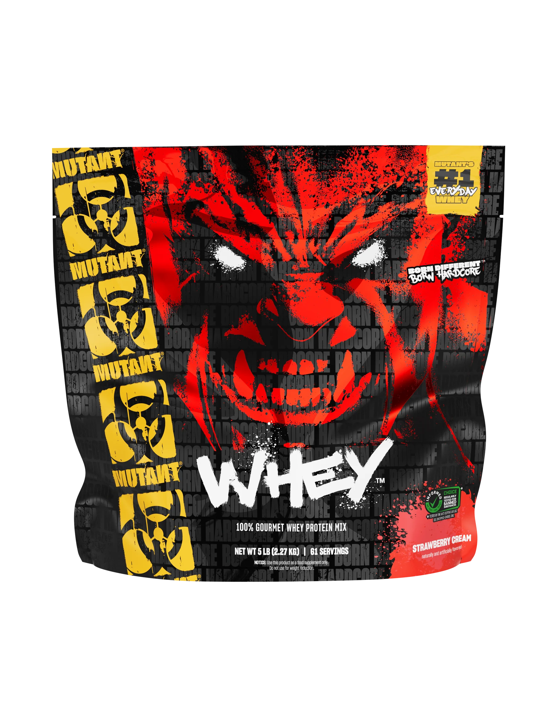 Mutant Whey Strawberry Cream 2,27kg