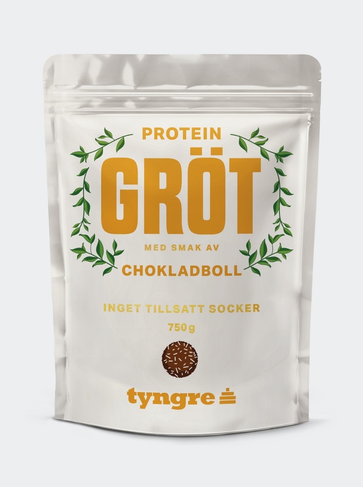 Tyngre Havregrynsgröt Chokladboll 750g