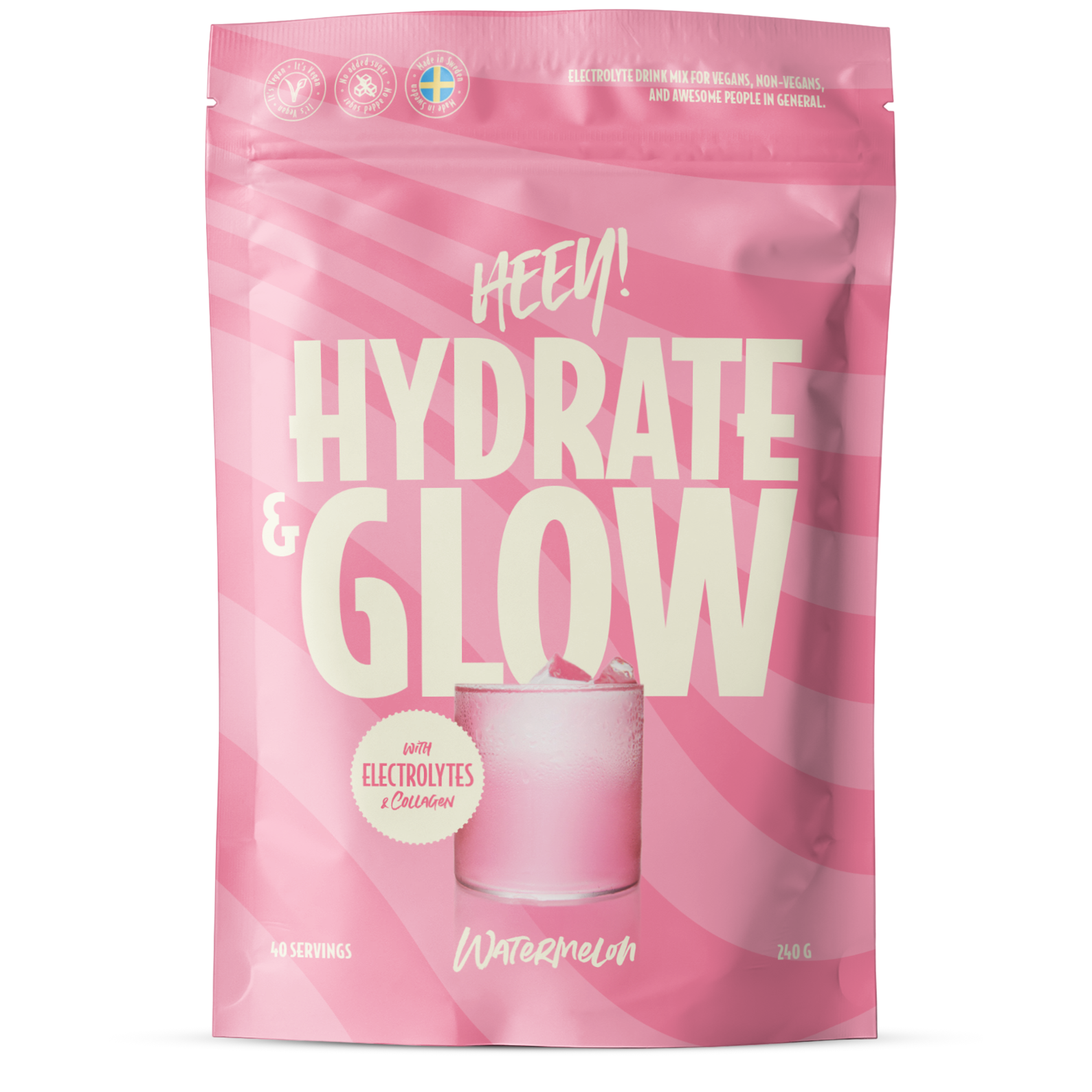 Heey! Hydrate & Glow Watermelon 240g