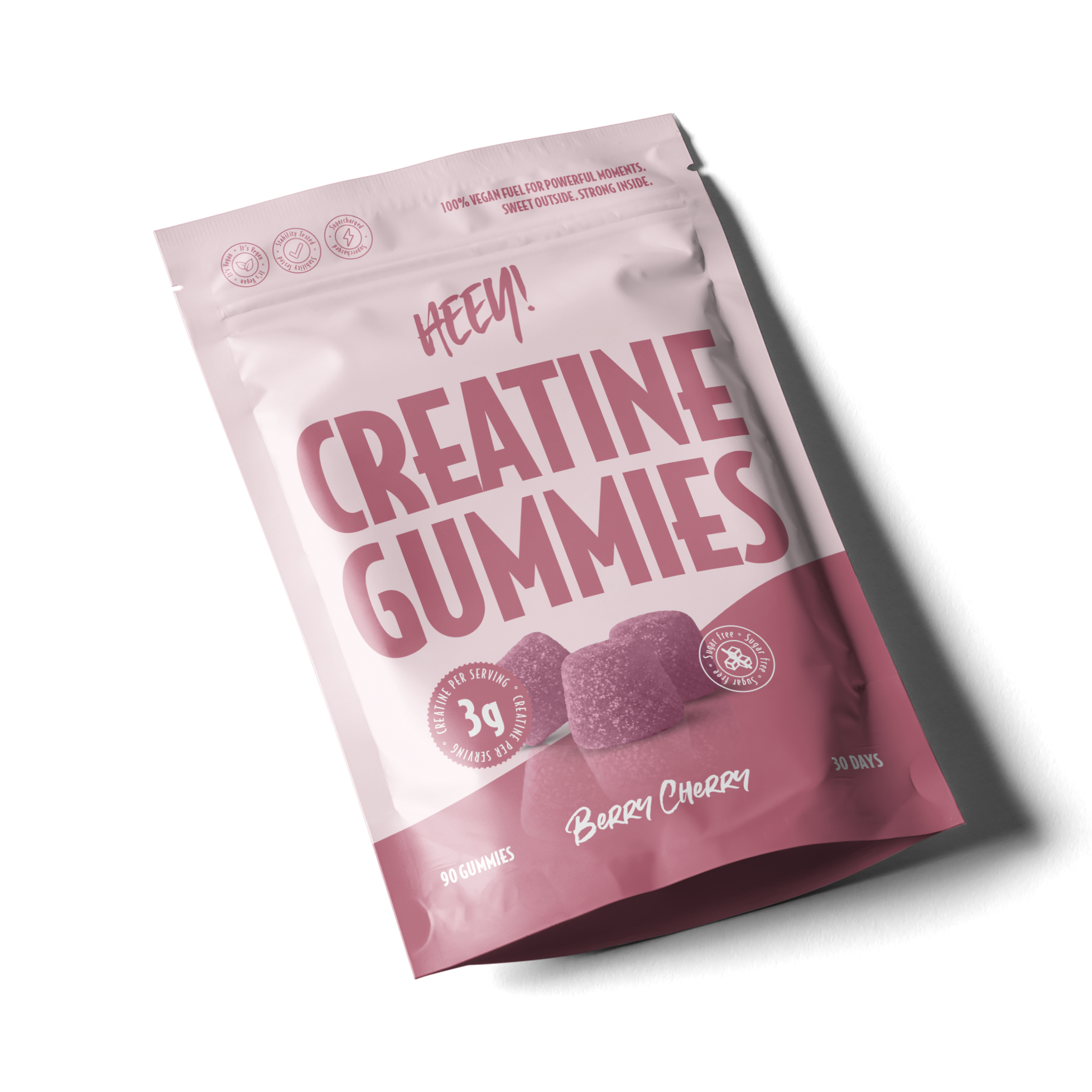 Heey! Kreatin Gummies 90st Körsbär