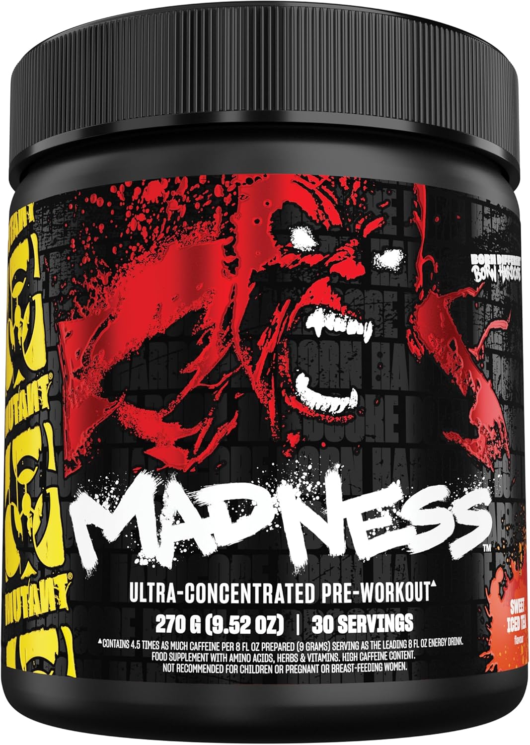 Mutant Madness PWO Sweet Iced Tea 30 servings