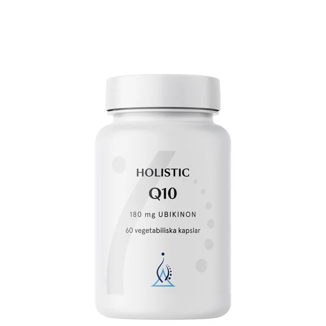 Holistic Q10 180 mg, 60 Kapslar