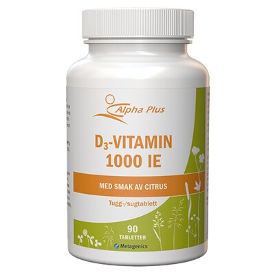Alpha Plus d3-vitamin 1000 ie