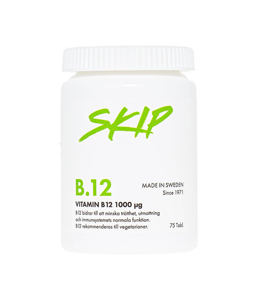 Skip Nutrition B12 1000 mcg 75 tabletter
