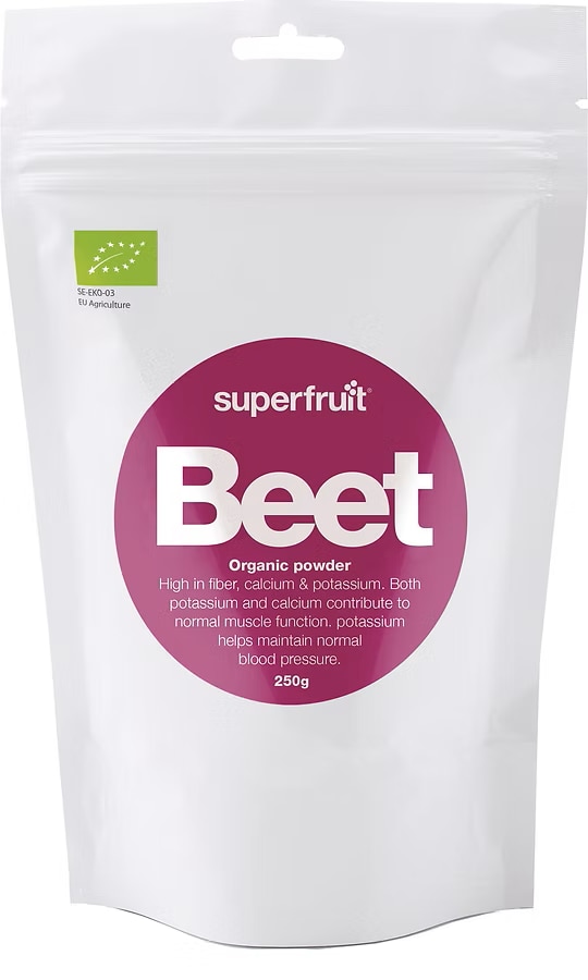 Superfruit Rödbetspulver EKO 250g
