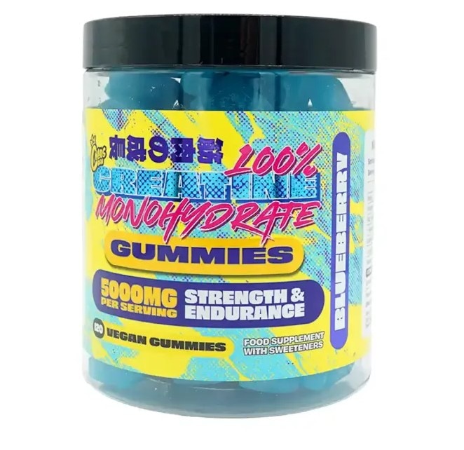 Chaos Crew Creatine Gummies Blueberry 120 Kapslar