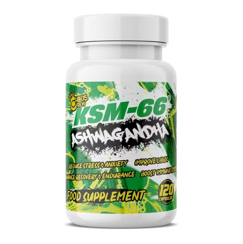 Chaos Crew KSM-66 Ashwaganda 120 Kapslar 
