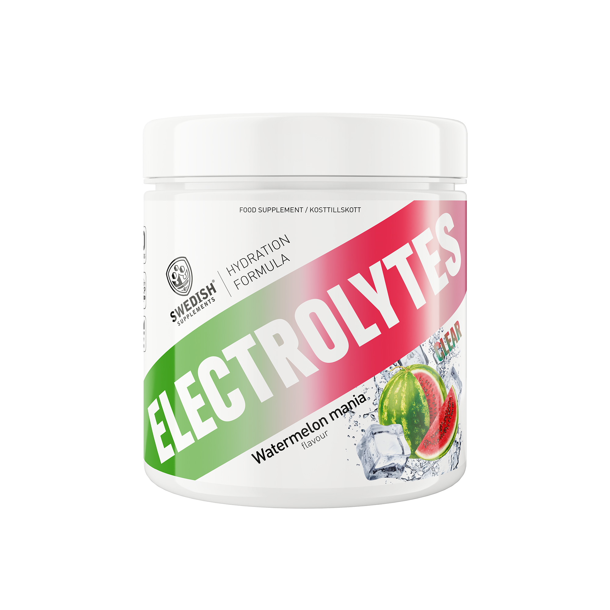 Swedish Supplements Clear Electrolytes Watermelon Mania 240g