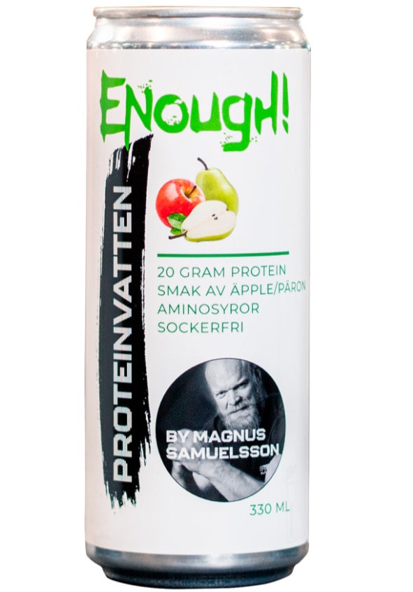 Enough Proteinvatten Äpple/Päron 33cl 