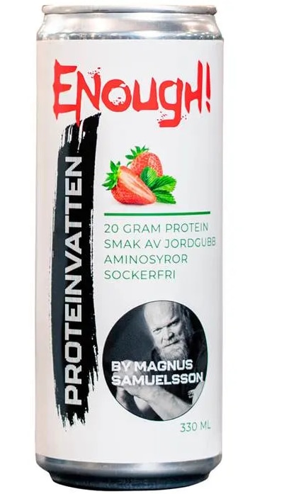 Enough Proteinvatten Jordgubb 33cl