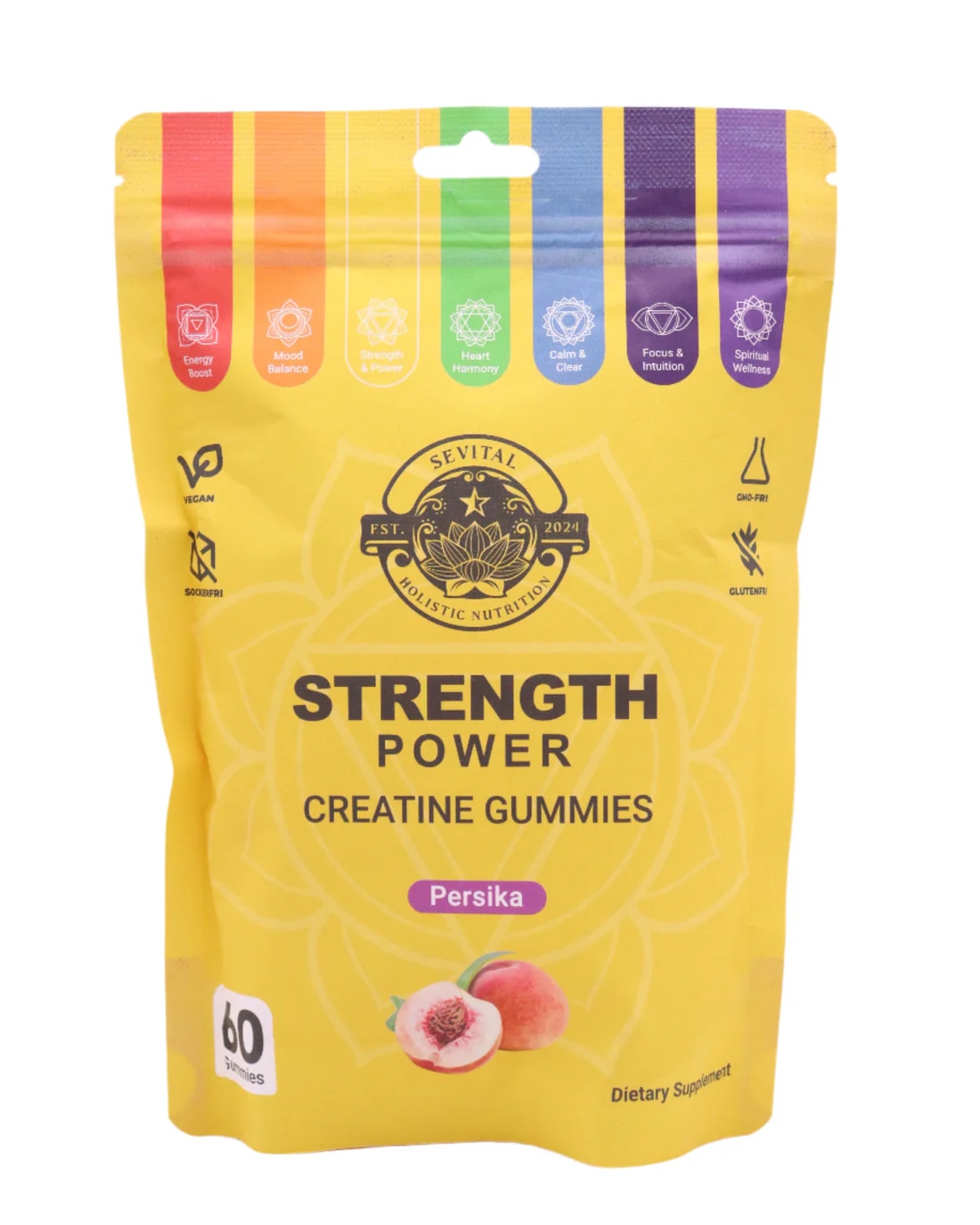 Sevital Strength & Power Kreatin Gummies 60st
