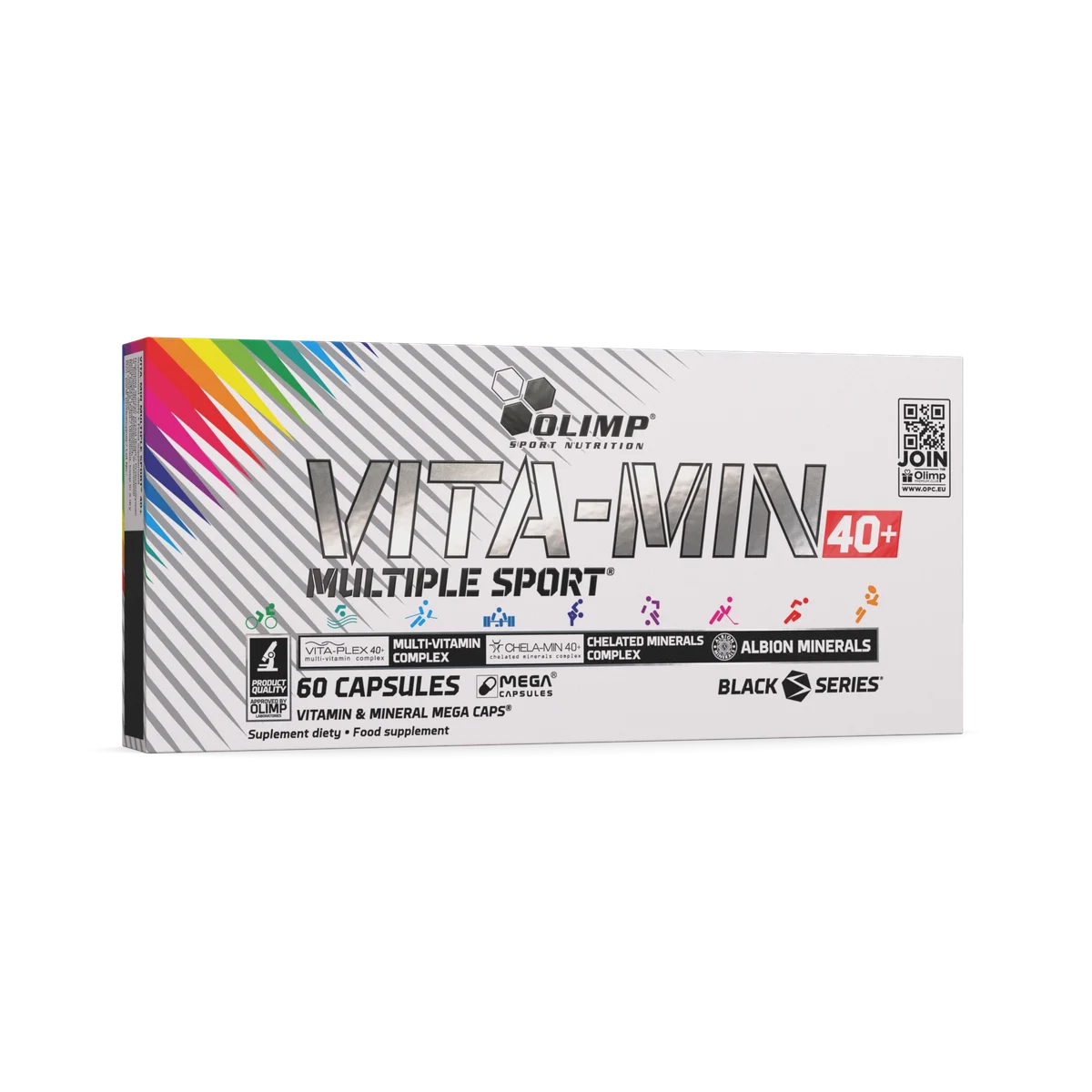 Olimp Sport Nutrition Vita-min Multiple Sport 40+ 60 kapslar