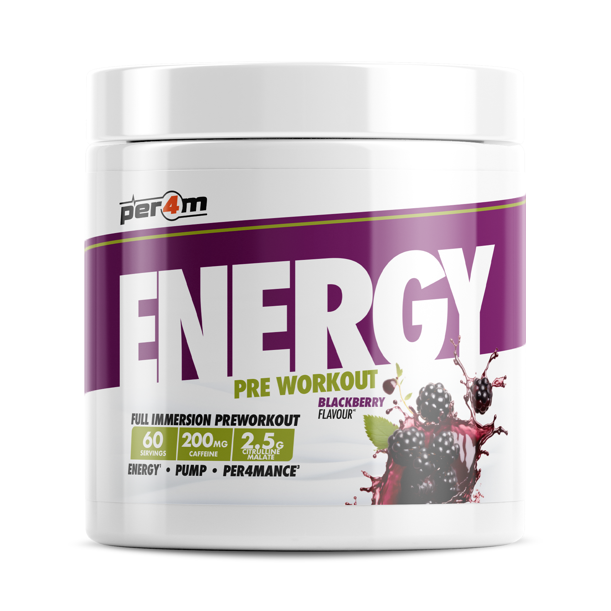 Per4m Energy PRE Blackberry 390g