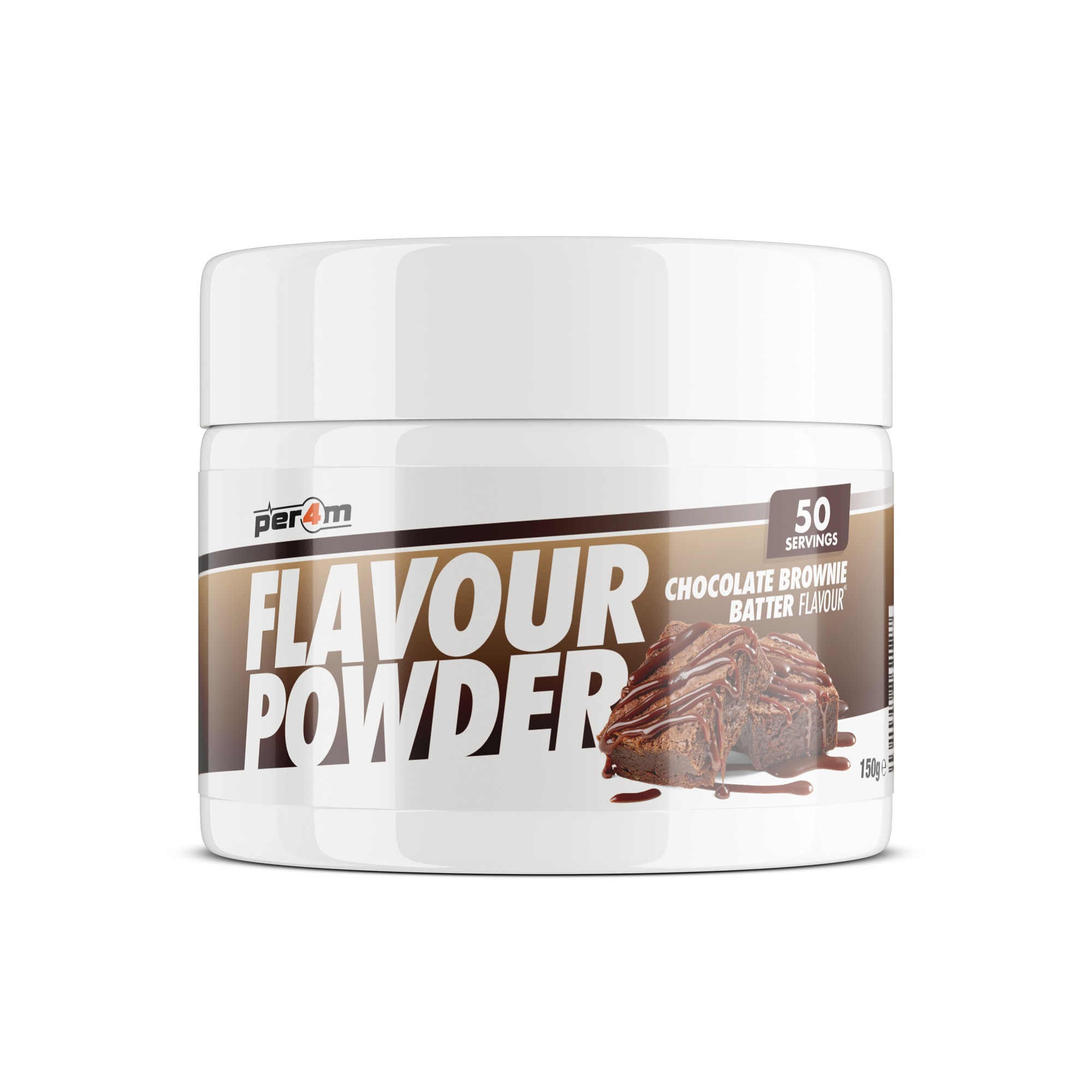 Per4m Flavour Powder Chocolate Brownie Batter 150g