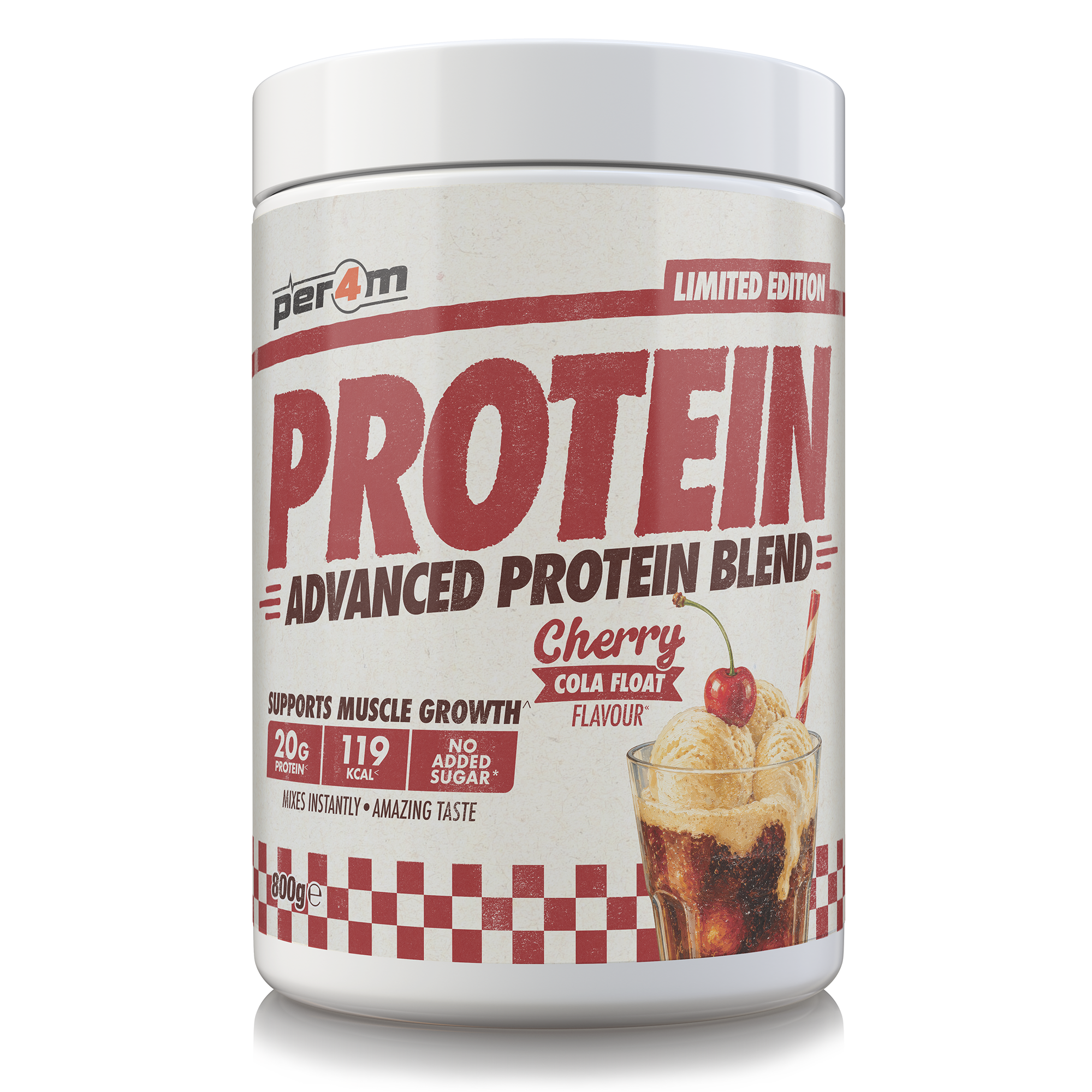 Per4m Adv. Protein Cherry Cola Float 800g
