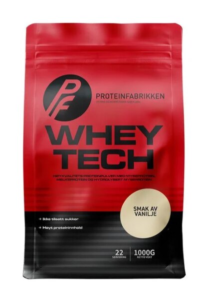 Proteinfabrikken Whey Tech Vanilj 1kg