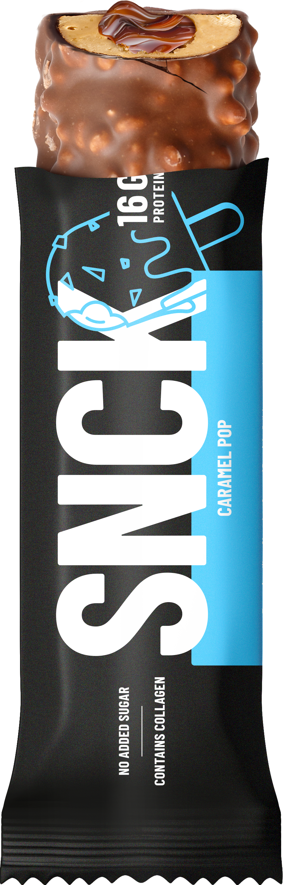 SNCK Proteinbar Caramel Pop 55g