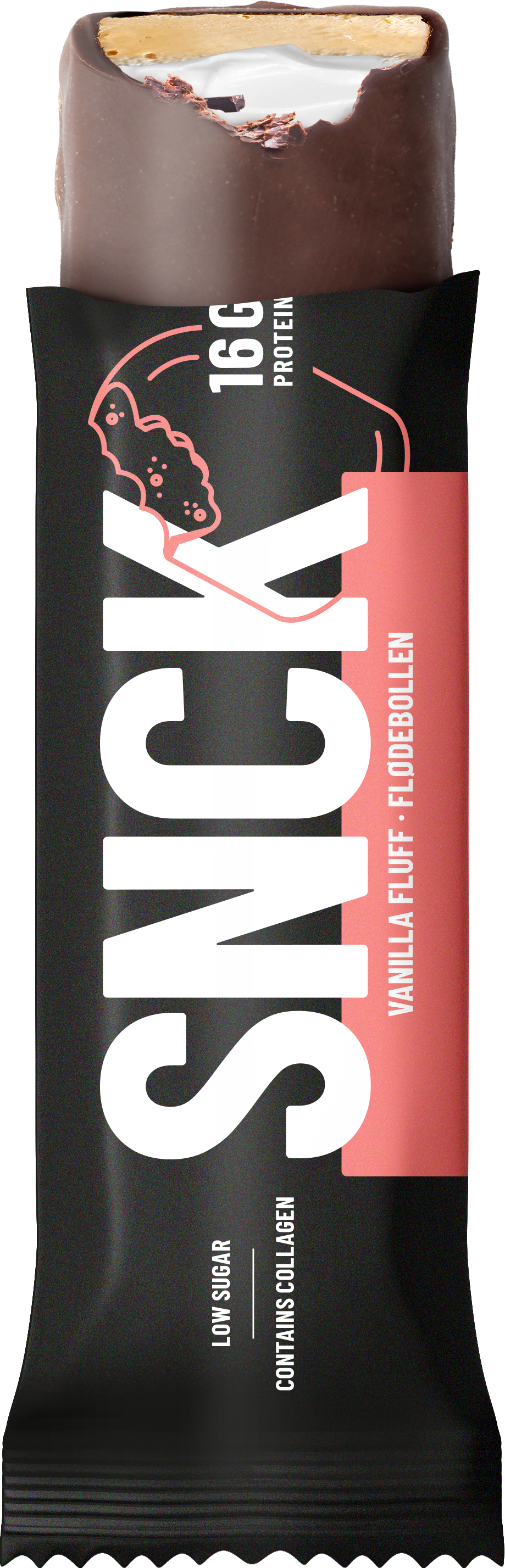 SNCK Proteinbar Vanilla Fluff 55g