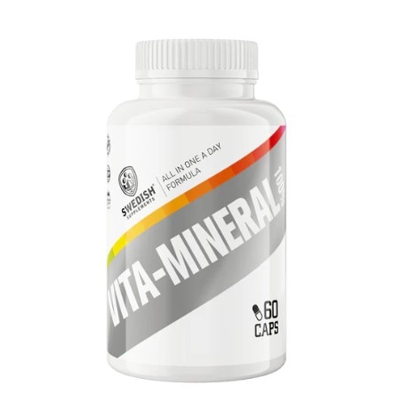 Swedish Supplements VitaMineral 100% 60 Kapslar