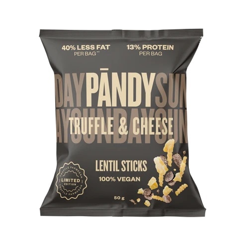 Pändy Lentil Chips Truffle & Parmesan 50g